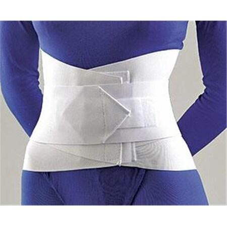 Fla Fla 31-208MDSTD Lumbar Sacral Support With Abdominal Belt; White; Medium 31-208MDSTD